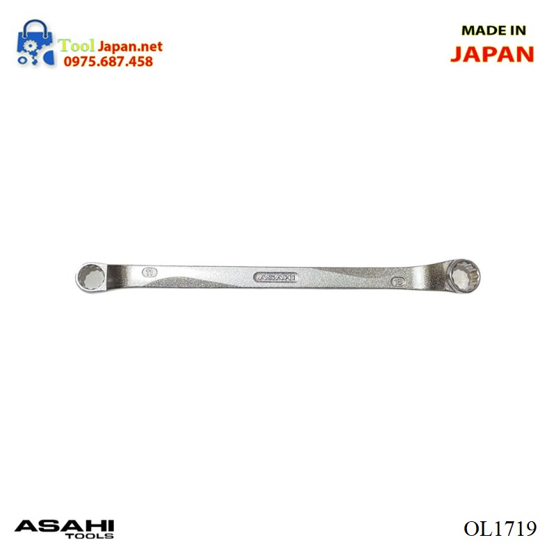 Cờ Lê 2 đầu Vòng 17x19mm Asahi Ol1719 Cờ Lê 2 đầu Vòng 17x19mm Asahi Ol1719