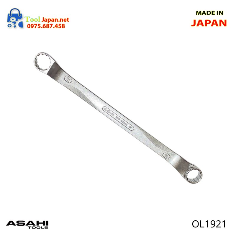 Cờ Lê 2 đầu Vòng 19x21mm Ol1921 Asahi Nhật Bản