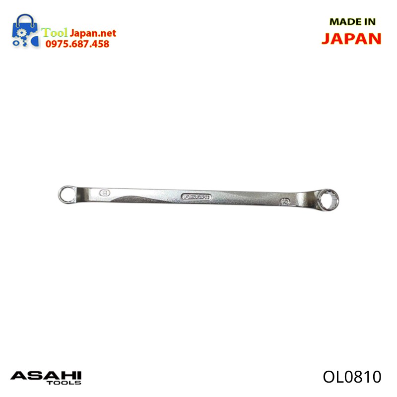Cờ Lê 2 đầu Vòng 8x10mm Asahi Ol0810 Cờ Lê 2 đầu Vòng 8x10mm Asahi Ol0810