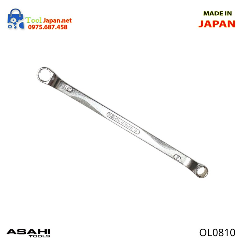 Cờ Lê 2 đầu Vòng 8x10mm Ol0810 Asahi Nhật Bản