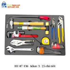 Khay 3 Tủ đồ Nghề Nhật Bản 136 Chi Tiết Ht 07 136