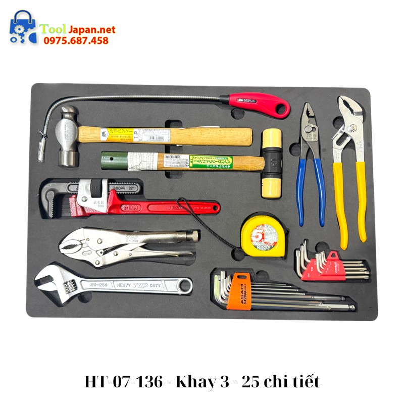 Khay 3 Tủ đồ Nghề Nhật Bản 136 Chi Tiết Ht 07 136