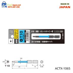 Mũi Vít đầu Hoa Thị T10 Anex Actx 1065