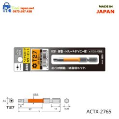 Mũi Vít đầu Hoa Thị T27 Anex Actx 2765