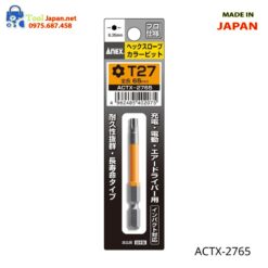 Mũi Vít đầu Hoa Thị T27 Anex Nhật Bản Actx 2765