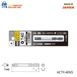 Mũi Vít đầu Hoa Thị T40 Anex Actx 4065