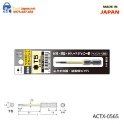 Mũi Vít đầu Hoa Thị T5 Anex Actx 0565