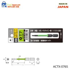 Mũi Vít đầu Hoa Thị T7 Anex Actx 0765