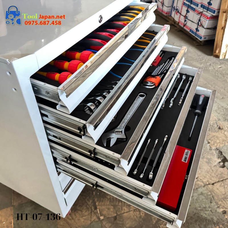 Tủ đồ Nghề Nhật Bản 136 Chi Tiết Ht 07 136
