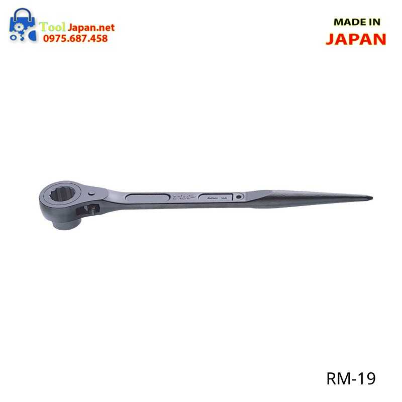 Cờ Lê Một đầu Tuýp đuôi Chuột Top Kogyo Rm 19