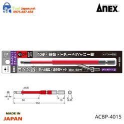 Mũi Vít đầu Lục Giác Bi Anex Acbp 4015