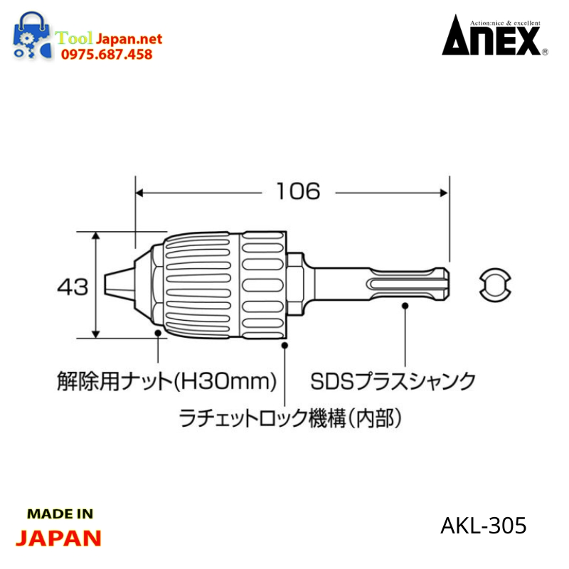 Bảng Vẽ Akl 305 Anex Nhật Bản